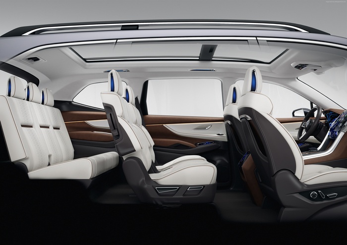 Subaru Ascent concept car interior