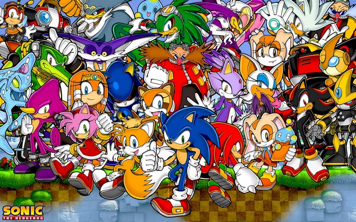 Sonic the Hedgehog Classic Characters Group