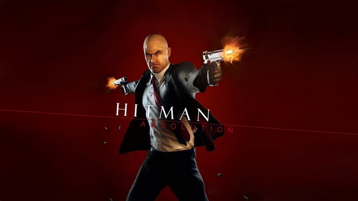 Agent 47 from Hitman Absolution firing guns
