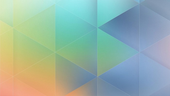 Abstract geometric pattern with gradient colors