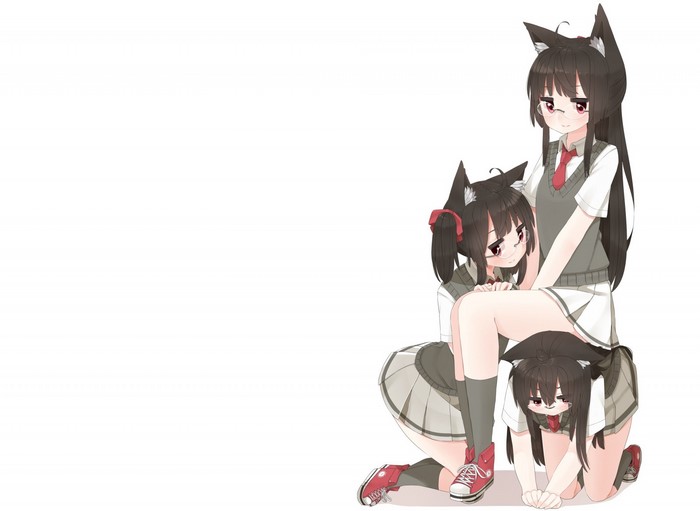 Choukai from Kantai Collection with friends