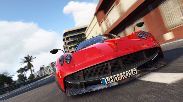 Red Pagani Huayra BC from Project CARS 2