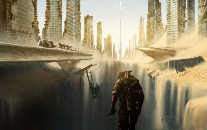 Soldier in ruined city from Spec Ops: The Line