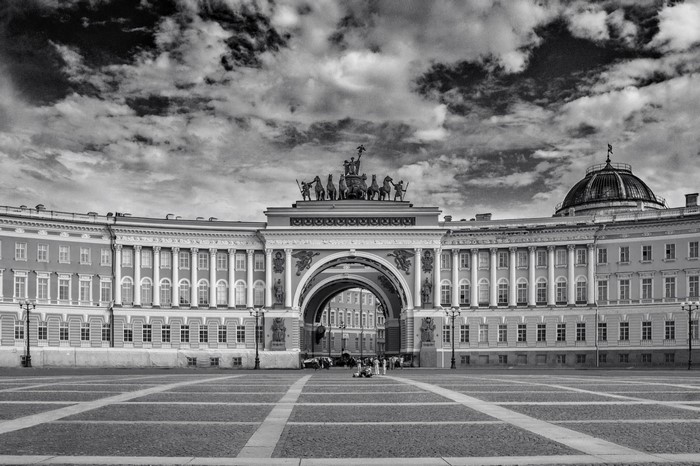 General Staff Building Arch, Palace Square, St. Petersburg