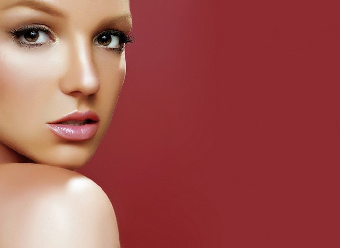 Britney Spears close-up portrait