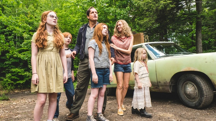 The Glass Castle: Woody Harrelson and family