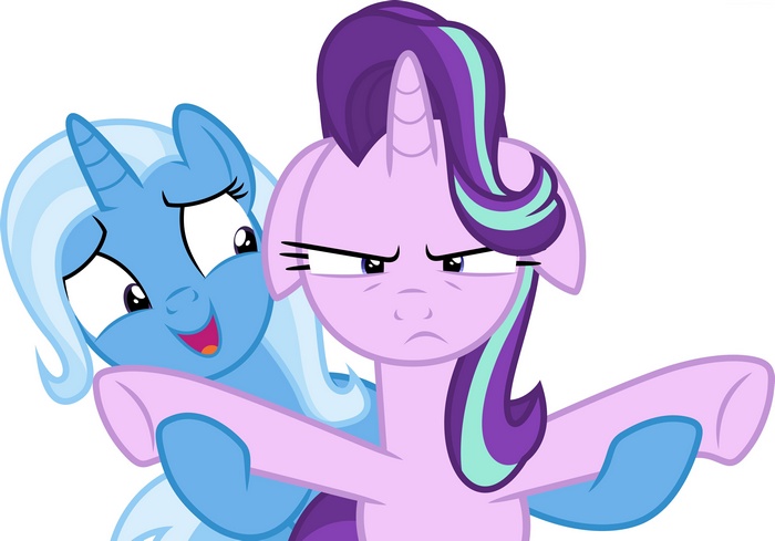 Starlight Glimmer and Trixie Lulamoon from My Little Pony