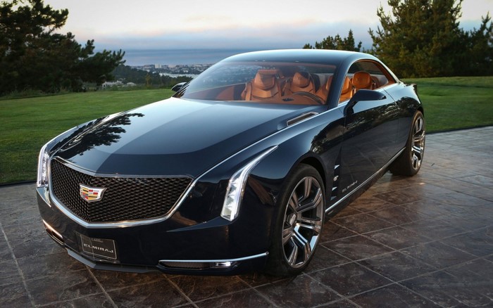 Cadillac Elmiraj concept car on paved surface