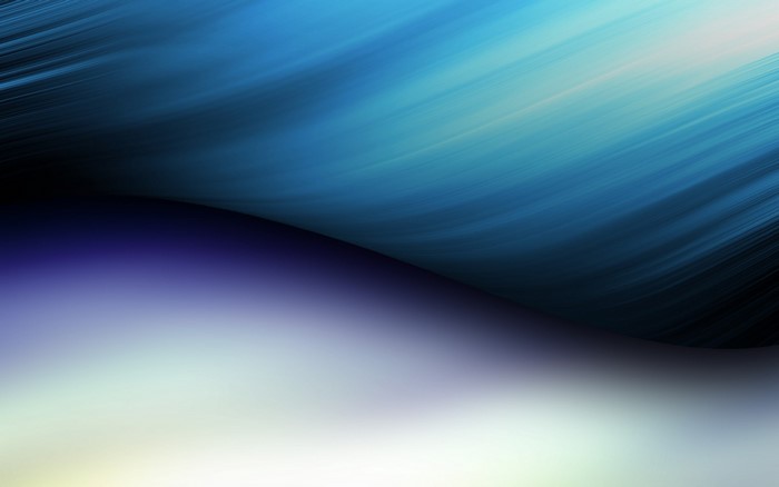 Abstract blue and white wave pattern