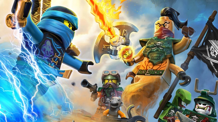 Ninjago Movie Characters Fighting