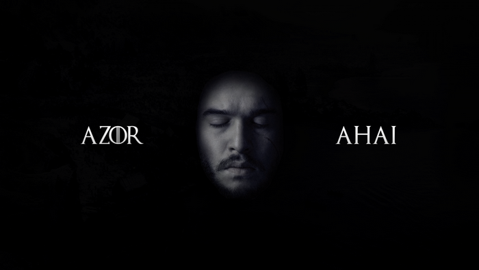 Jon Snow from Game of Thrones: Azor Ahai