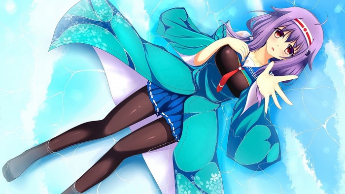 Taigei from Kantai Collection floating in water