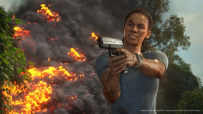 Chloe Frazer from Uncharted: The Lost Legacy in 4K