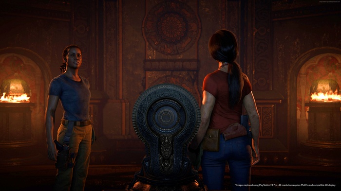 Chloe and Nadine from Uncharted: The Lost Legacy in 4K