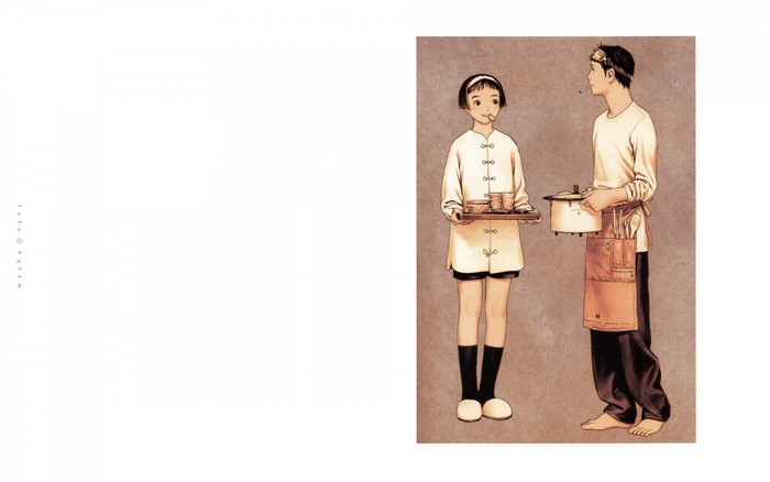 Two characters from Murata Range