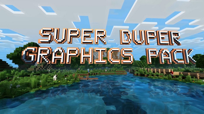 Minecraft 4K Edition Super Duper Graphics Pack
