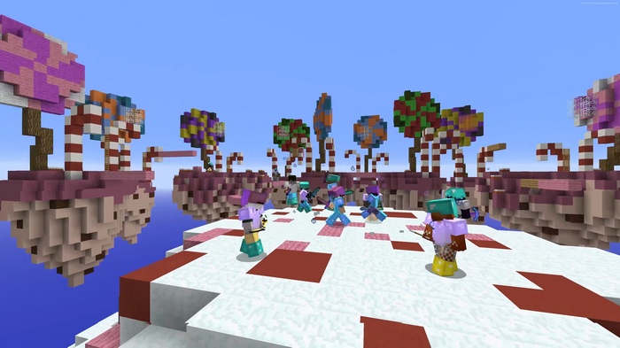 Minecraft 4K Edition screenshot from E3 2017