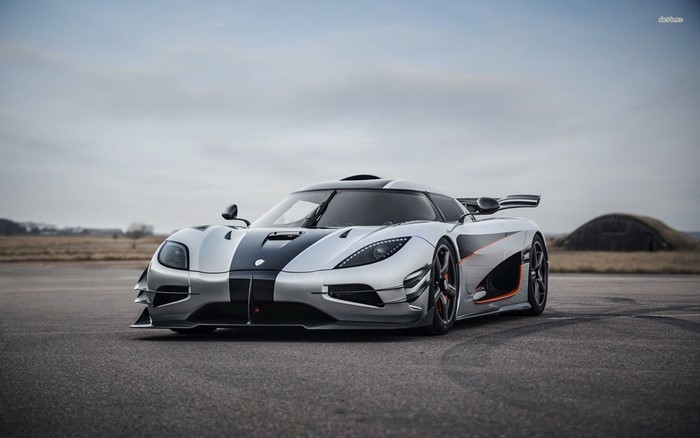 Koenigsegg Agera RS sports car on asphalt