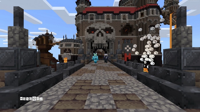 Minecraft 4K Edition screenshot on Xbox One X