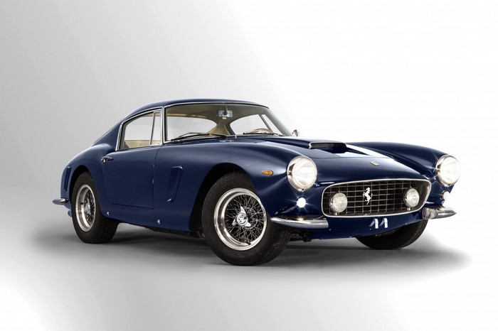 Blue Ferrari 250 GT Berlinetta SWB