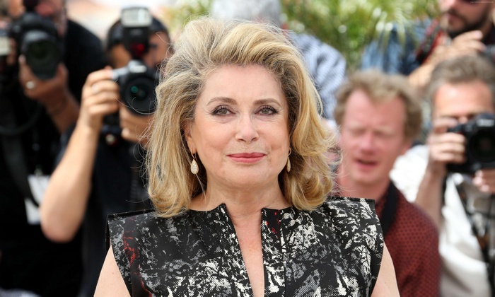 Catherine Deneuve at a photo event