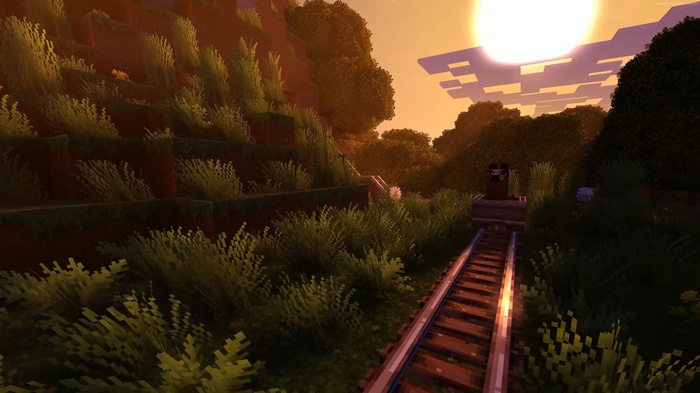 Minecraft 4K Edition screenshot on Xbox One X