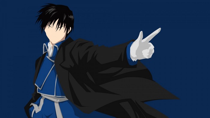 Roy Mustang from Fullmetal Alchemist
