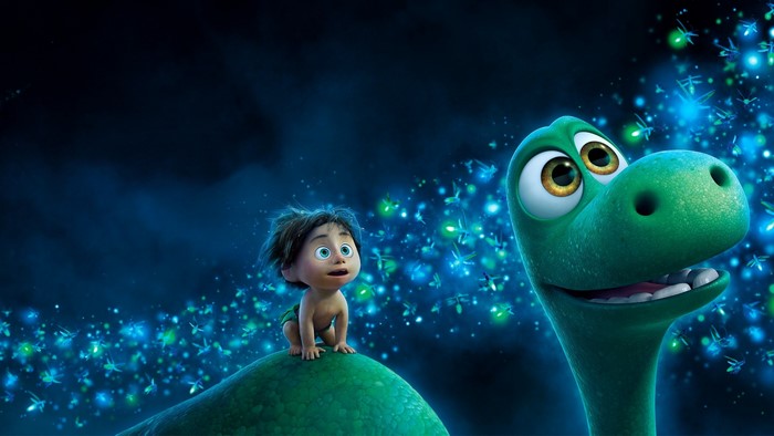 Arlo and Spot from The Good Dinosaur