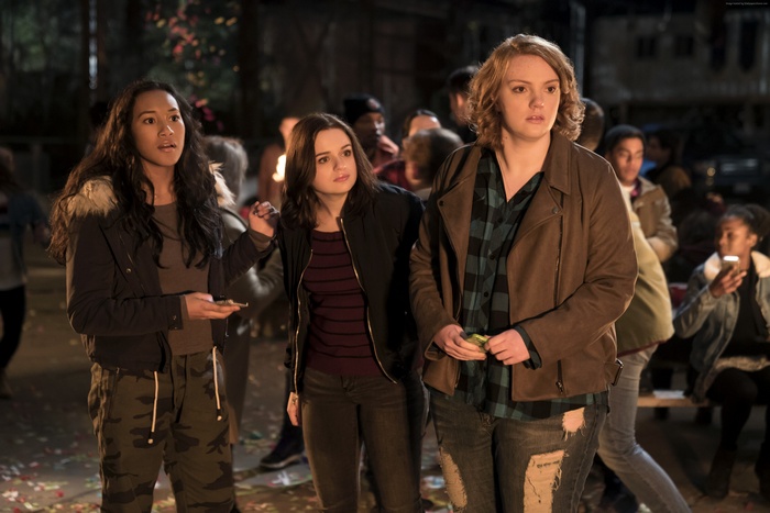 Joey King, Shannon Purser, and Sydney Park in Wish Upon
