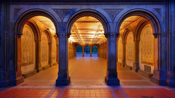 Bethesda Terrace and Fountain, Central Park, New York City