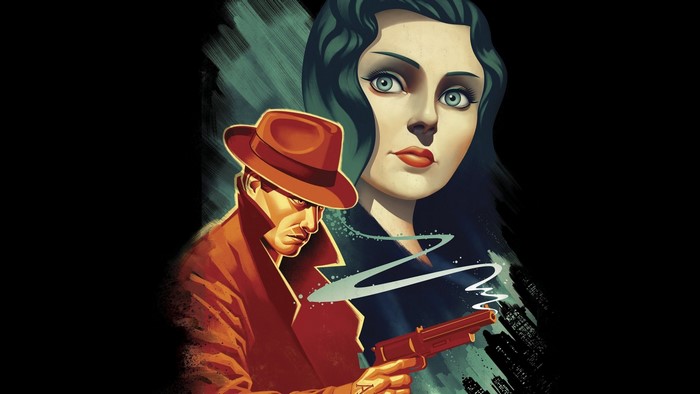Booker DeWitt and Elizabeth from BioShock Infinite