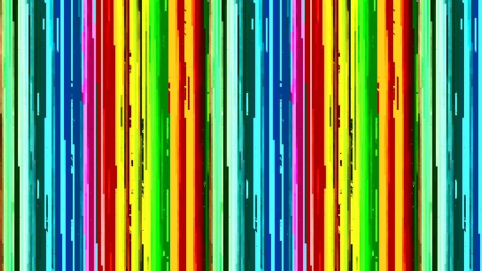 Abstract vertical stripes of rainbow colors