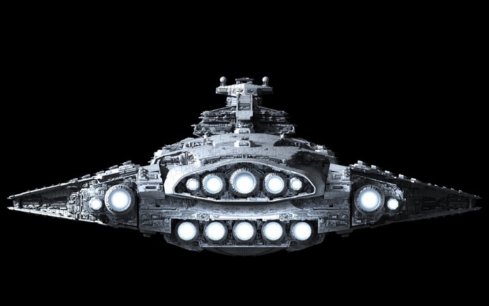 Star Wars Imperial Star Destroyer spaceship