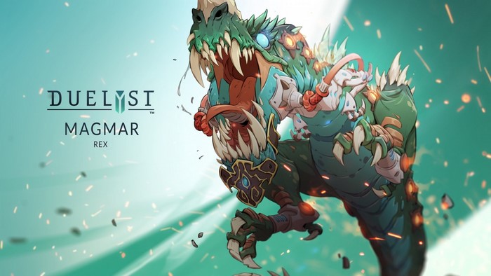 Magmar Rex from Duelyst