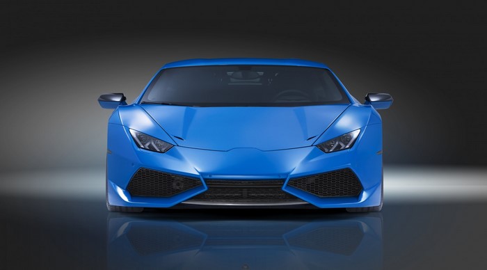 Blue Novitec Torado Lamborghini Huracan N Largo supercar