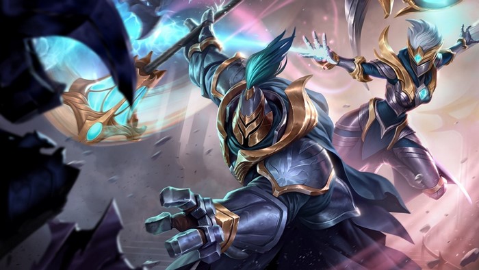 Jax and Camille from League of Legends