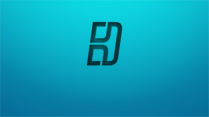 Logo with letters H and D