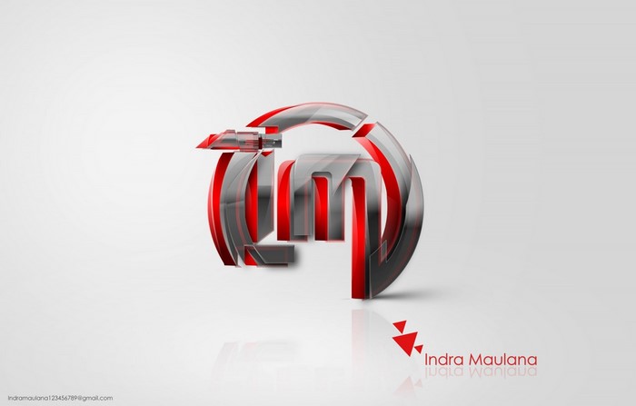 IM logo with Indra Maulana signature