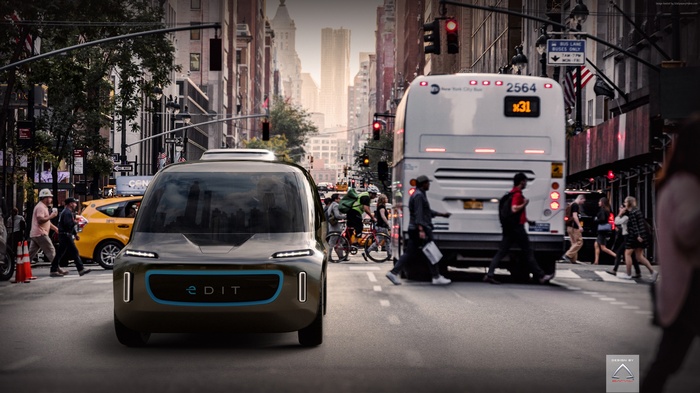 EDIT Self-Driving Car in New York City