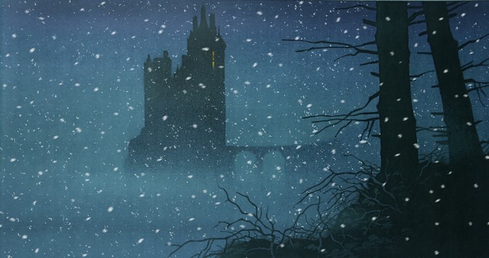 Castle in a Snowstorm