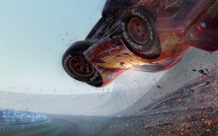 4k, poster, Cars 3, Lightning McQueen