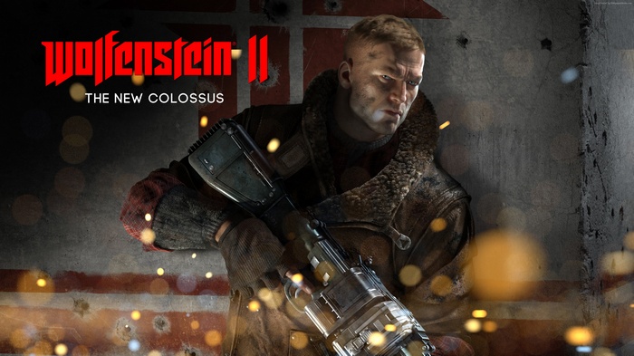 B.J. Blazkowicz from Wolfenstein 2: The New Colossus 4K
