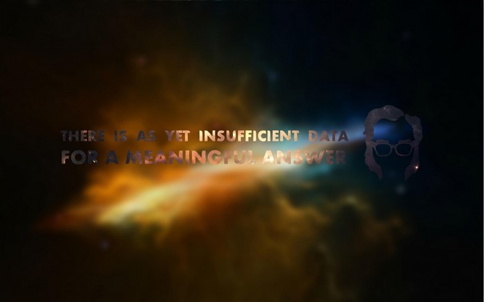 Isaac Asimov quote in space