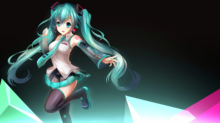Hatsune Miku from Vocaloid