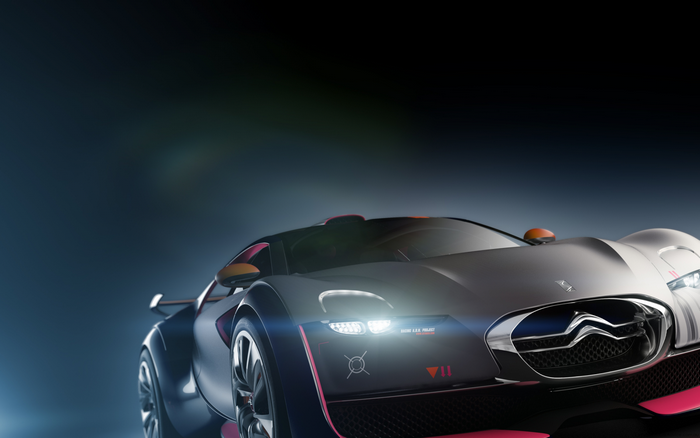 Citroen Survolt concept electric race car