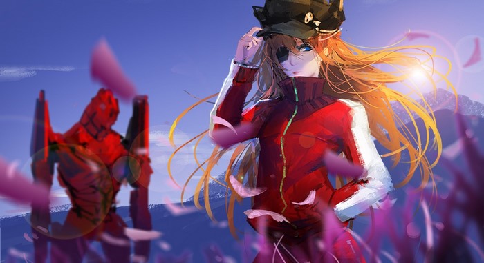 Asuka Langley Soryu from Neon Genesis Evangelion