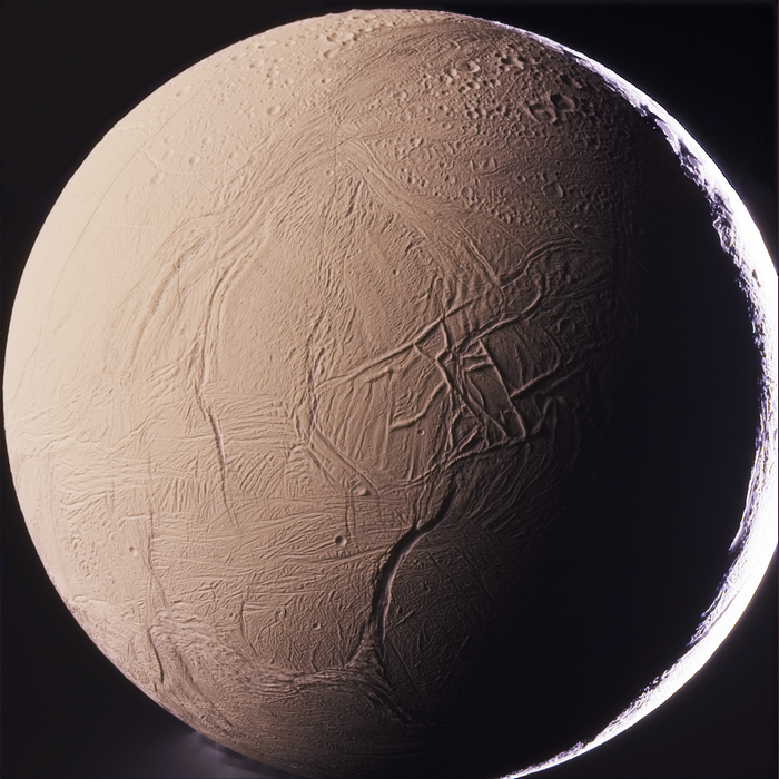 Enceladus moon of Saturn