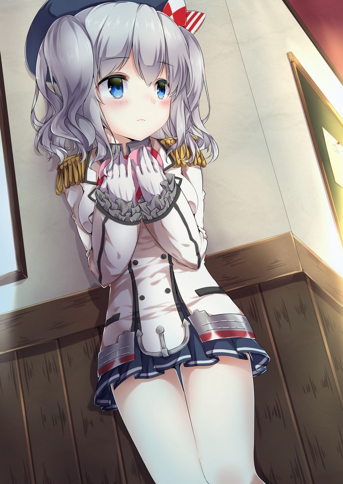 Kashima from Kantai Collection in a uniform