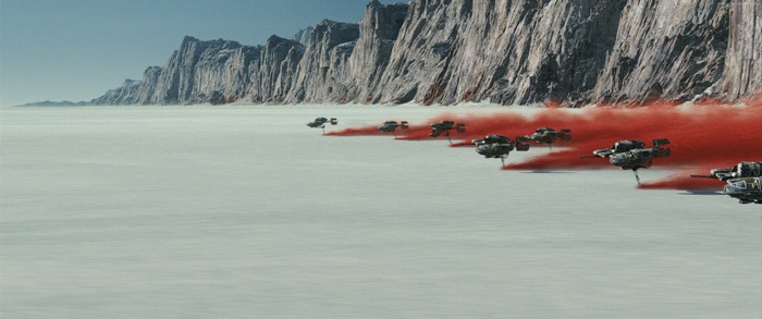 Star Wars: The Last Jedi - Ships on a new planet