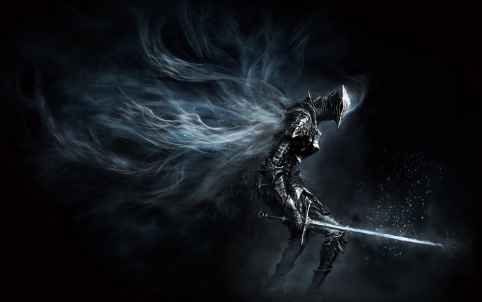 Dark Souls III Knight with Sword and Armor